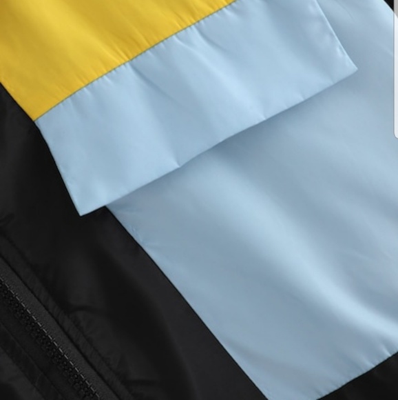 MULTICOLOR NYLON ZIP UP JACKET - Picture 3 of 4